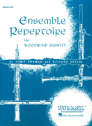 Ensemble Repertoire for woodwind quintet