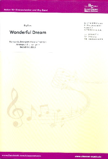 Wonderful Dream für Big Band