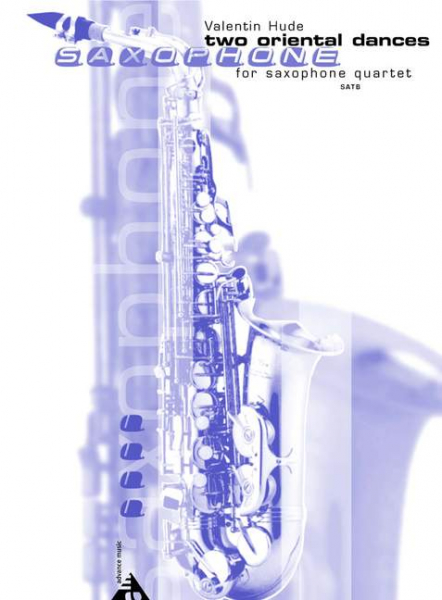 2 oriental dances for 4 saxophones (SATB)