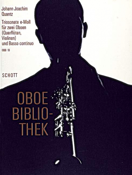 Triosonate e-Moll für 2 Oboen (Flöten, Violinen) und Basso continuo