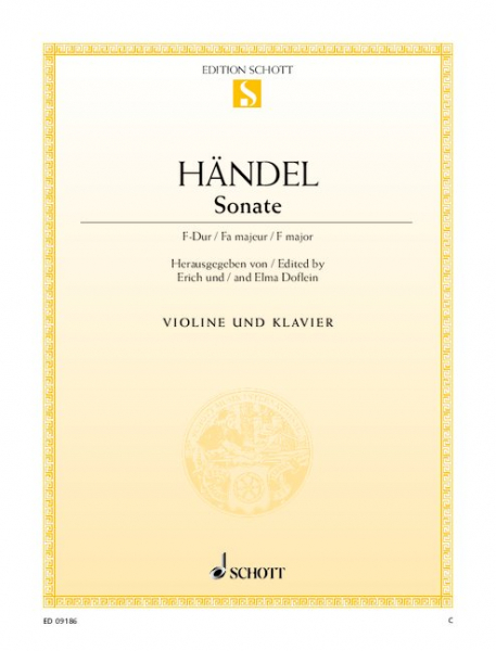 Sonate für Violine Sonate F-Dur