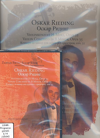 Konzert h-Moll op.35 (+DVD) für Violine und Klavier
