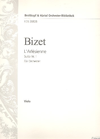 L&#039;Arlésienne Suite No.1 für Orchester