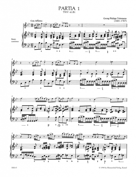 Partitur und Stimmen Die kleine Kammermusik - 6 Partien