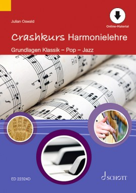 Schott Music Gmbh & Co.kg Arbeitsbuch Crashkurs Harmonielehre