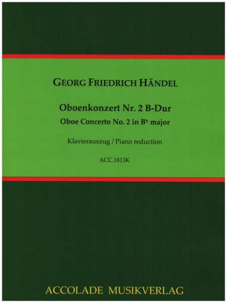 Konzert Nr.2 B-Dur HWV302a für Oboe und Streicher