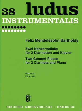 2 Konzertstücke op.113 und op.114 für 2 Klarinetten