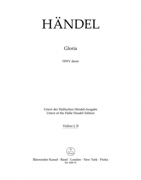 Gloria für Soli, Chor und Orchester