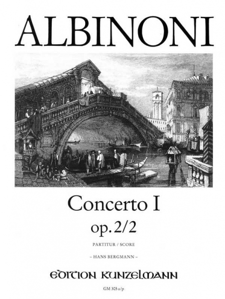Konzert F-Dur op.2,2 für Violine und Streichorchester