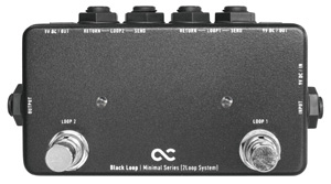 Loop Switch One Control Minimal Series Black Loop