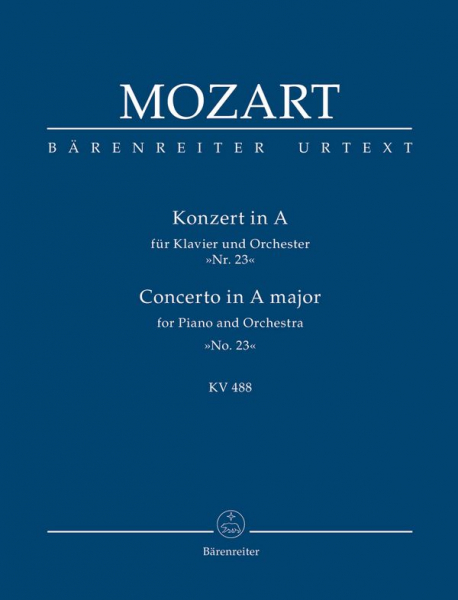 Konzert A-Dur KV488 für Klavier und Orchester