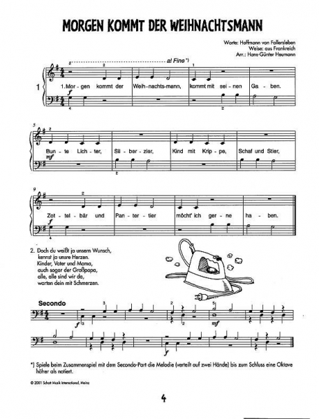 Weihnachtslieder für Klavier Piano Kids - Christmas Fun