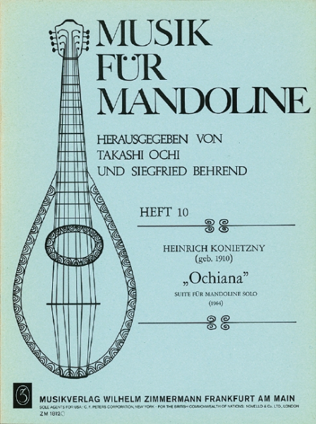 Ochiana Suite für Mandoline