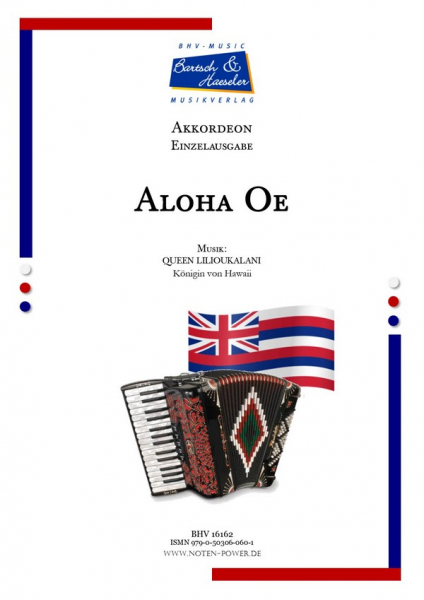 Aloha Oe für Akkordeon