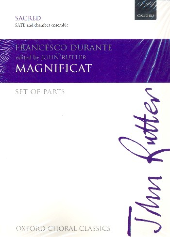 Magnificat for mixed chorus and chamber ensemble
