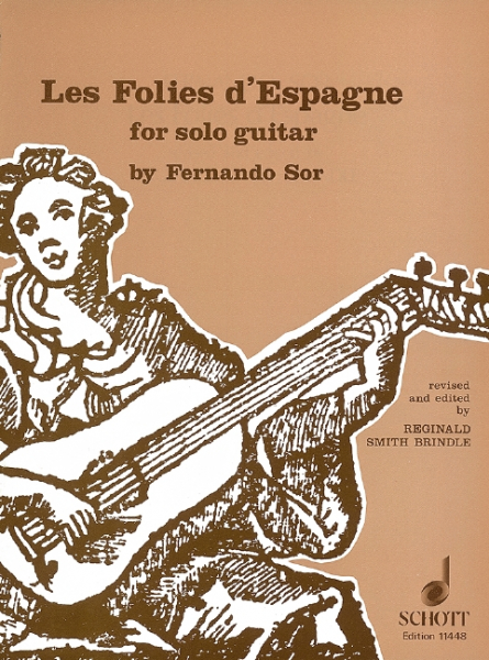 Les folies d&#039;Espagne for guitar