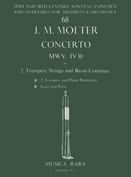 Concerto in D MWV IV/10 für 2 Trompeten, Streicher und Bc