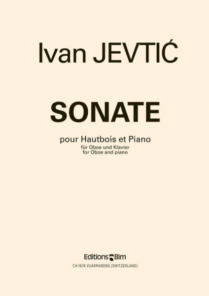 Sonate für Oboe und Klavier Klavier