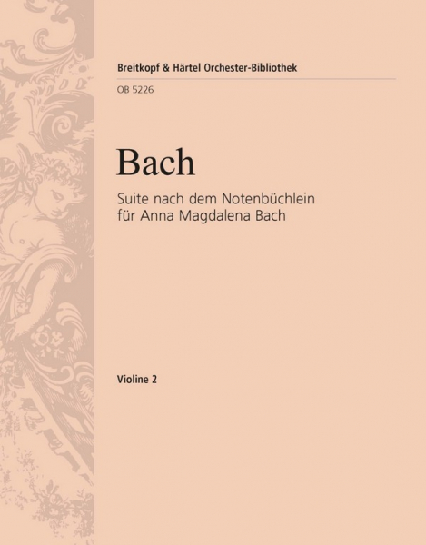 Suite aus dem &#039;Notenbüchlein für Anna Magdalena Bach&#039; für Orchester