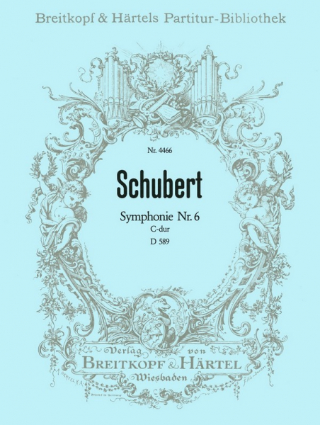 Sinfonie C-Dur Nr.6 D589 für Orchester