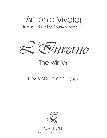 L&#039;Inverno for tuba and string orchestra