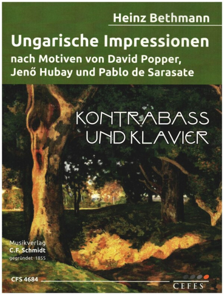 Ungarische Impressionen für Kontrabass und Klavier