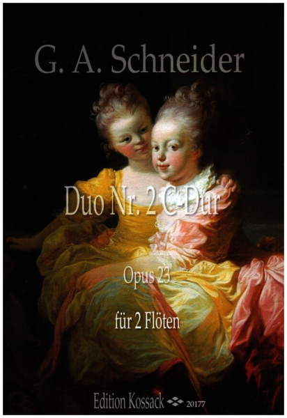 Duo C-Dur Nr.2 op.23 für 2 Flöten