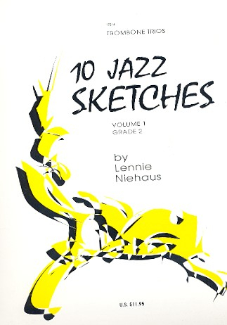 10 Jazz Sketches vol.1 for 3 trombones