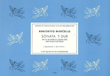 Sonata F-dur für Alt-Blockflöte (Querflöte) und Bc