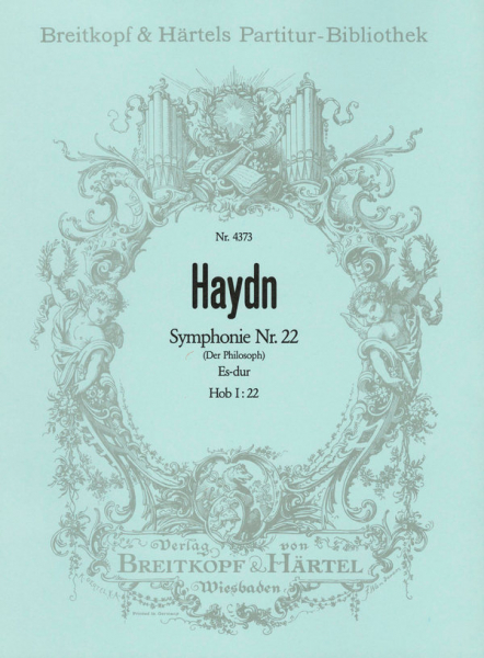 Sinfonie Es-Dur Nr.22 Hob:I:22 für Orchester