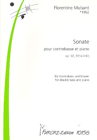 Sonate op.52 für Kontrabass und Klavier