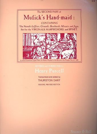 Musick&#039;s hand-maid vol.2 35 easy keyboard pieces mostly by John Blow