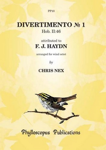 Divertimento no.1 Hob.II:46 for 2 oboes, 2 clarinets, 2 horns and 2 bassoons