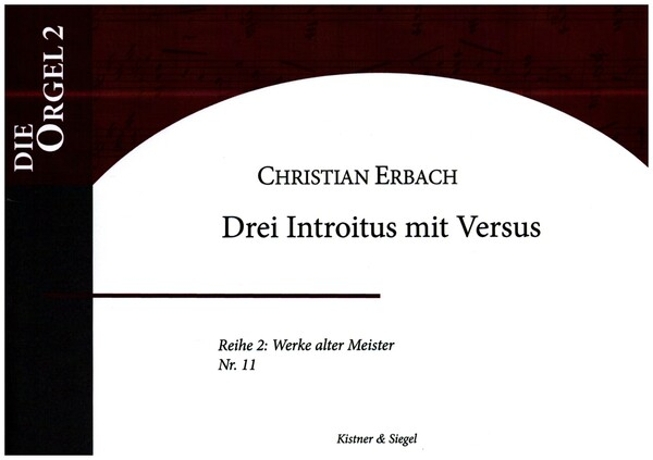 3 Introitus mit Versus für Orgel
