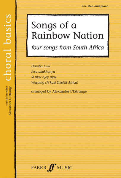 Songs of a Rainbow Nation for mixed chorus (SAM) and piano