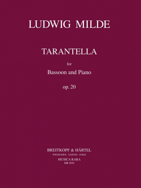 Tarantella op.20 für Fagott und Klavier