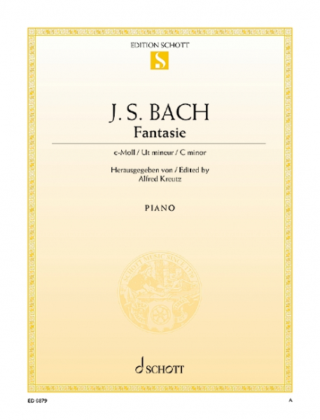 Fantasie c-Moll BWV906 für Klavier