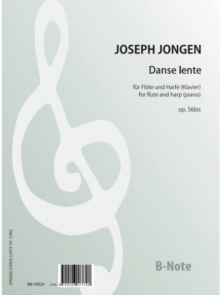 Danse lente op.65bis für Flöte und Harfe (Klavier)