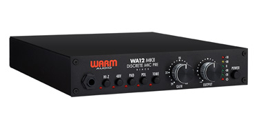 Mikrofon Preamp Warm Audio WA12 Mk2 Black