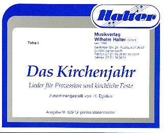 Das Kirchenjahr für Blasorchester