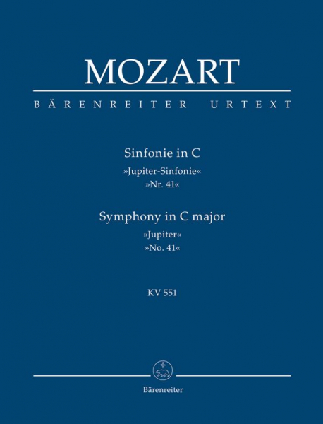 Sinfonie C-Dur KV551 für Orchester