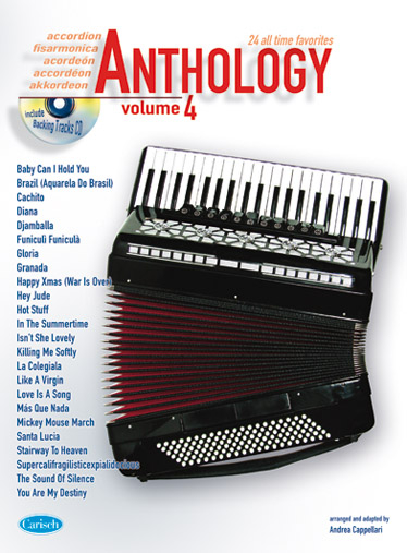 Anthology vol.4 (+CD) for accordion
