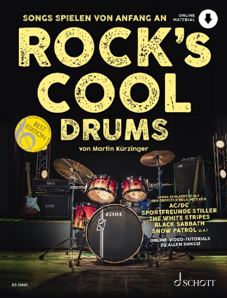 Rock&#039;s cool Drums (+Online-Material)