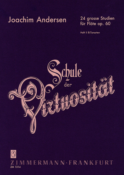Schule der Virtuosität op.60 Band 2 24 Studien für Flöte in B-Tonarten