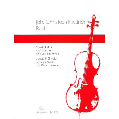 Spielstück für Cello Sonate G-Dur