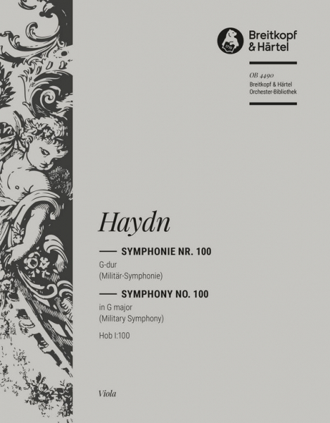 Sinfonie G-Dur Nr.100 Hob.I:100 &#039;Militärsinfonie&#039; für Orchester