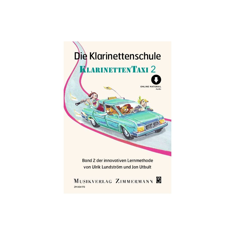 Zimmermann Musikverlag Kg Jungen Schule Für Klarinette Die Klarinettenschule- Klarinettentaxi 2