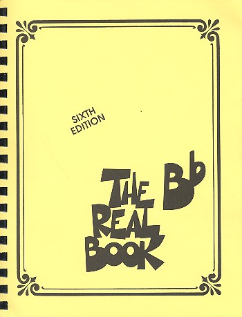 Sammelband für B-Instrumente The Real Book 1 - 6th Edition