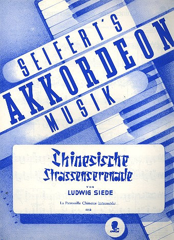 Chinesische Strassenserenade für Akkordeon