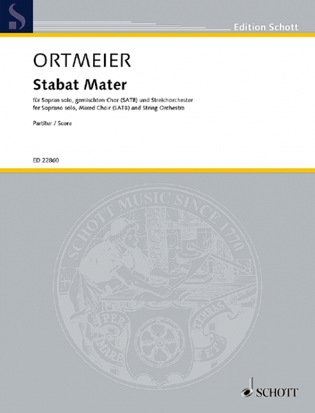 Stabat Mater für Sopran, gem Chor und Streichorchester